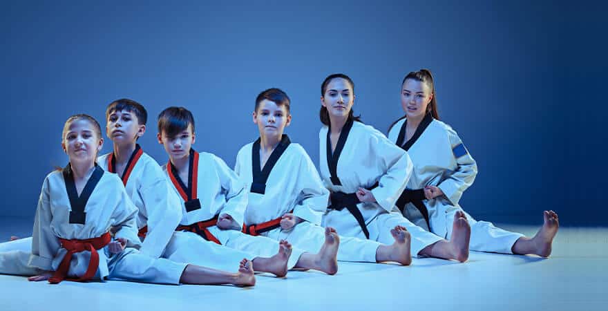 Martial Arts Lessons for Kids in Vista CA - Kids Group Splits