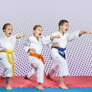 Martial Arts Lessons for Kids in Vista CA - Punching Focus Kids Sync